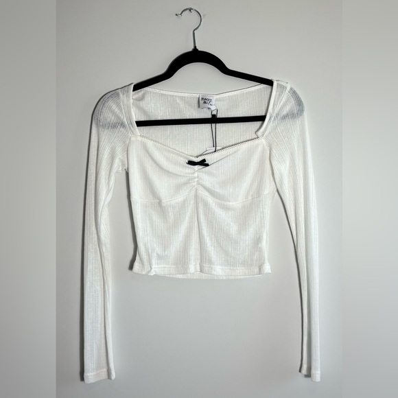Princess Polly Tari Long Sleeve Top White – Size 4 NWT - Picture 3 of 6